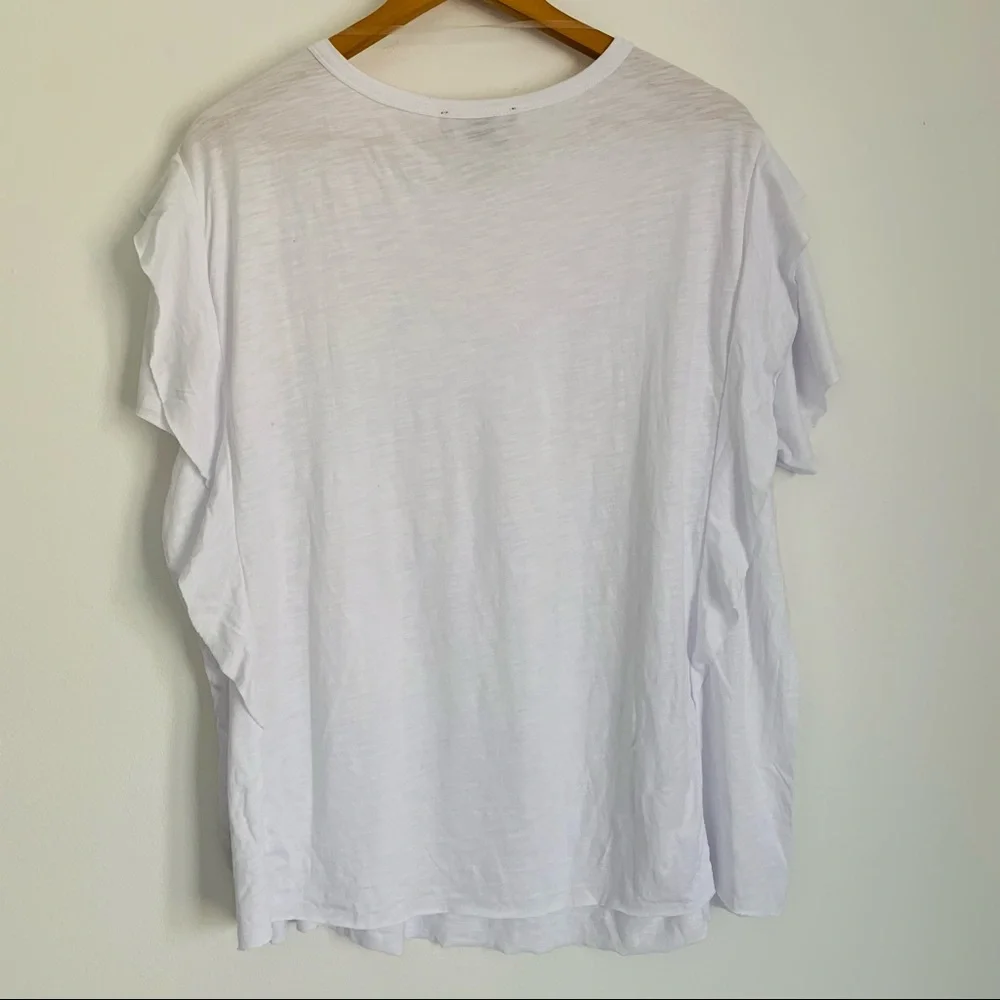 Sanctuary White T Shirt Ruffle - Picture 4 of 4